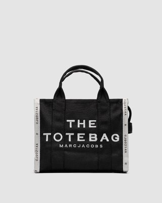 Женская сумка Marc Jacobs The Jacquard Small Tote Bag Black Premium фото