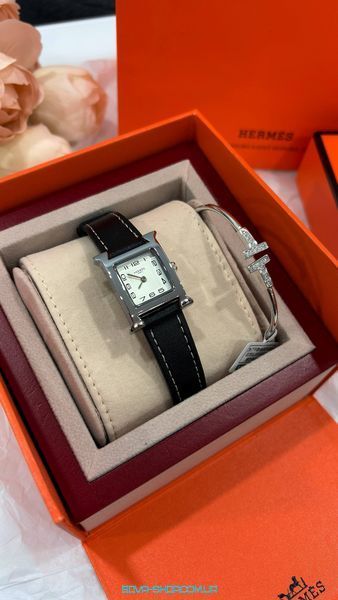 Часы Hermes + браслет Tiffany Premium фото