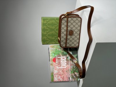 Жіноча сумка Gucci Mini Bag With Interlocking G Premium фото