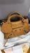 Жіноча сумка Balenciaga Le City Bag Small Suede Ginger Premium re-128593 фото 2