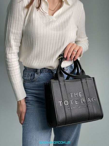 Жіноча сумка Marc Jacobs The Leather Small Tote Bag Premium фото