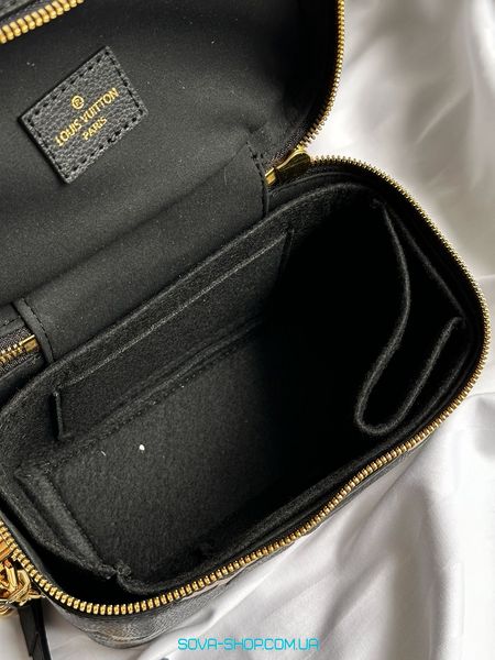 Женская сумка Louis Vuitton Vanity PM Bag Monogram Empreinte Leather Noir Premium фото