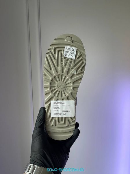 Жіночі зимові ботинки Ugg Ultra Mini Platform Light Grey Premium фото