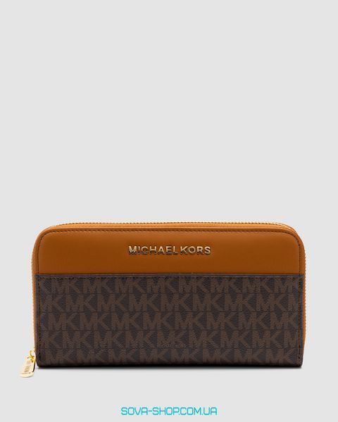 Гаманець Michael Kors Wallet Brown/Ginger Premium фото
