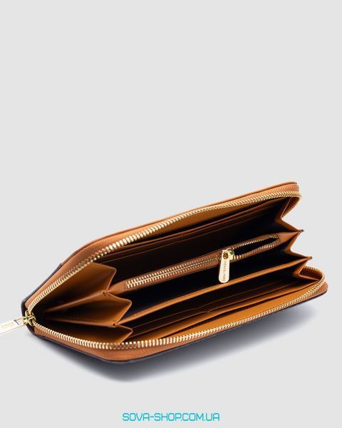 Гаманець Michael Kors Wallet Brown/Ginger Premium фото
