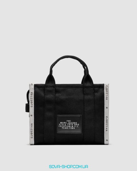 Женская сумка Marc Jacobs The Jacquard Small Tote Bag Black Premium фото