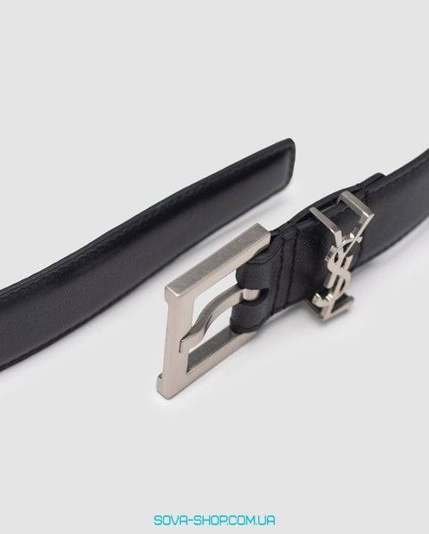 Ремінь Yves Saint Laurent Belt Silver Premium фото