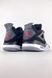 Чоловічі баскетбольні кросівки Nike Air Jordan 4 Retro Grey Black re-5610 фото 5