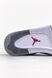 Чоловічі баскетбольні кросівки Nike Air Jordan 4 Retro Grey Black re-5610 фото 7