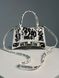 Женская сумка Balenciaga Hourglass Small Handbag Graffiti in White Premium re-11302 фото 6