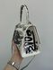 Женская сумка Balenciaga Hourglass Small Handbag Graffiti in White Premium re-11302 фото 16