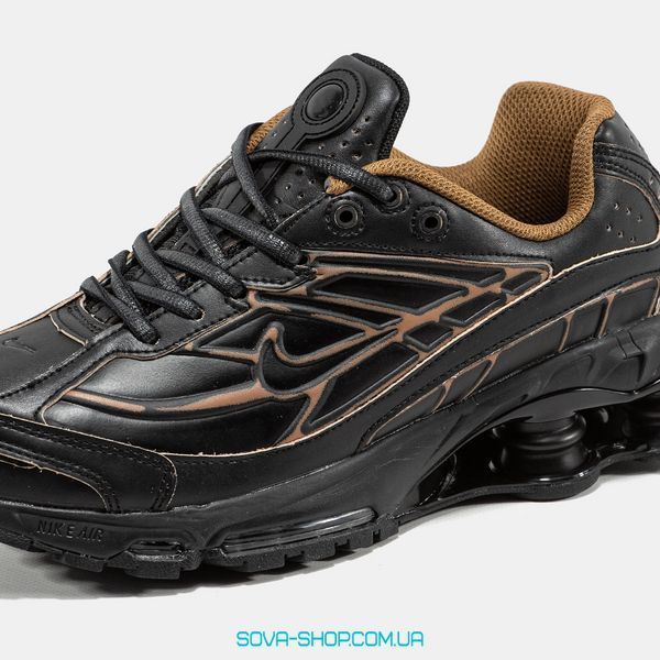 Чоловічі кросівки Nike Shox Ride 2 SP Black Brown Custom фото