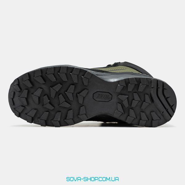 Чоловічі зимові кросівки Nike Rivah Fur Gore-Tex Green Black фото