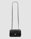 Женская сумка Chanel Classic 1.55 Small Single Flap in Black/Silver Premium re-11167 фото 4