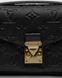 Женская сумка Louis Vuitton Pochette Métis East West Bag Black Black Premium re-11806 фото 3