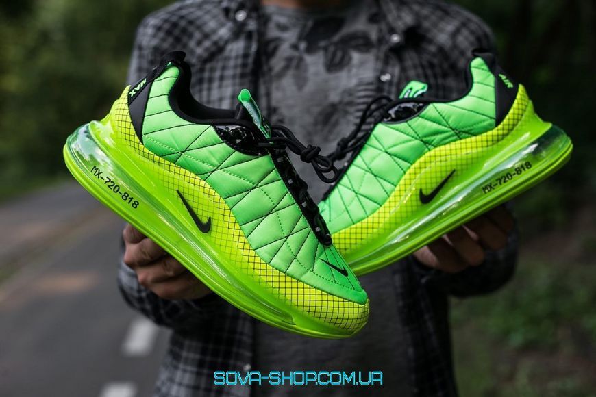 Зимние мужские кроссовки Nike Air Max 720 Termo Green mx-720-818 фото