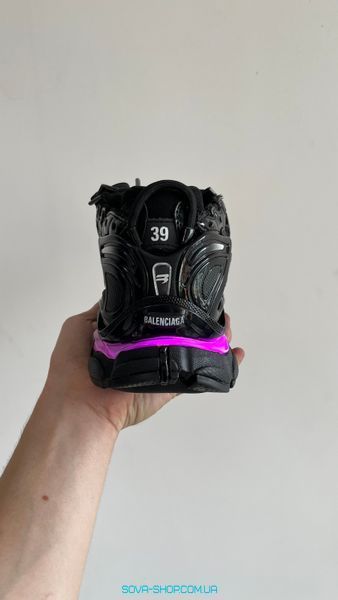 Чоловічі та жіночі кросівки Balenciaga Runner LED Black (з підсвіткою) Premium фото