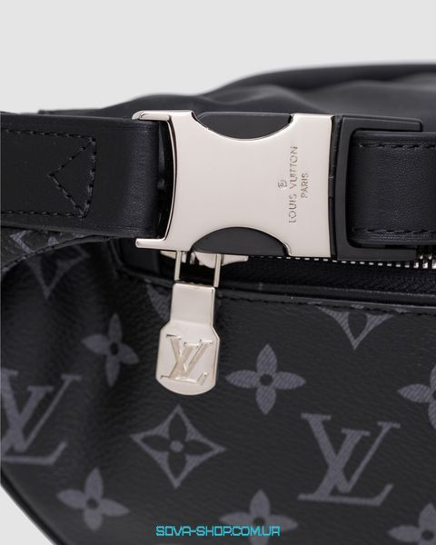 Чоловіча бананка Louis Vuitton Discovery PM Bumbag Grey Canvas Premium фото