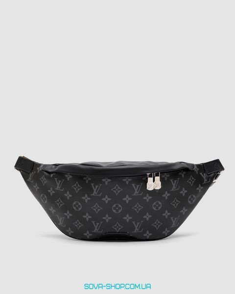 Чоловіча бананка Louis Vuitton Discovery PM Bumbag Grey Canvas Premium фото