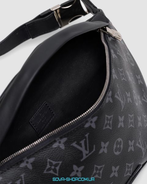 Чоловіча бананка Louis Vuitton Discovery PM Bumbag Grey Canvas Premium фото
