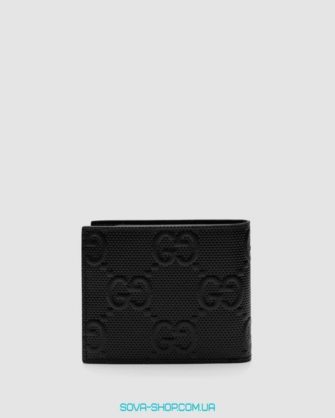 Кошелёк Gucci Black Signature Coin Wallet Premium фото