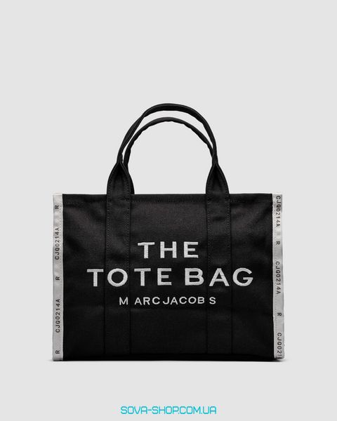 Жіноча сумка Marc Jacobs The Jacquard Medium Tote Bag Black Premium фото