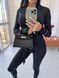 Жіноча сумка Hermes Mini Kelly 20 Bag Black / Silver Premium re-128189 фото 3