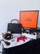 Жіноча сумка Hermes Mini Kelly 20 Bag Black / Silver Premium re-128189 фото 2