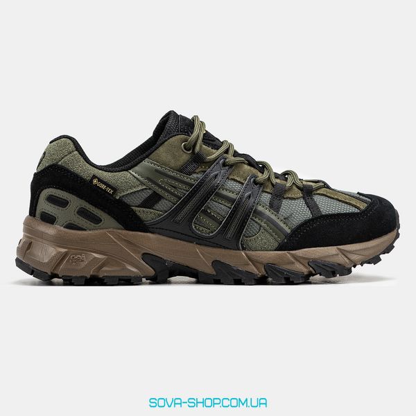 Мужские кроссовки Asics Gel-Sonoma 15-50 Gore-Tex TERMO❄ Haki Green Brown фото