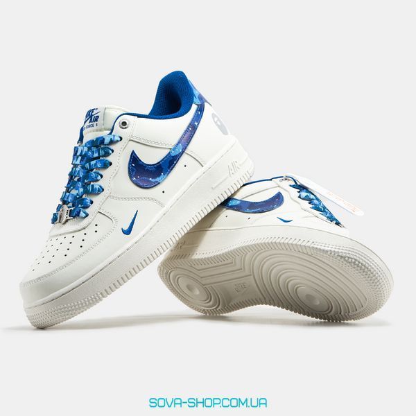 Чоловічі кросівки Nike Air Force 1 x BAPE Blue Premium фото
