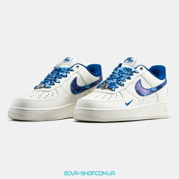 Чоловічі кросівки Nike Air Force 1 x BAPE Blue Premium фото