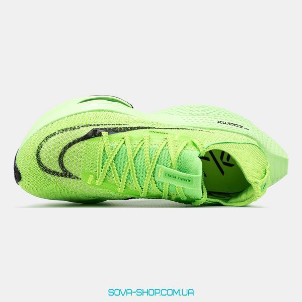 Жіночі та чоловічі кросівки Nike Air Zoom Alphafly Next 2 Lime фото