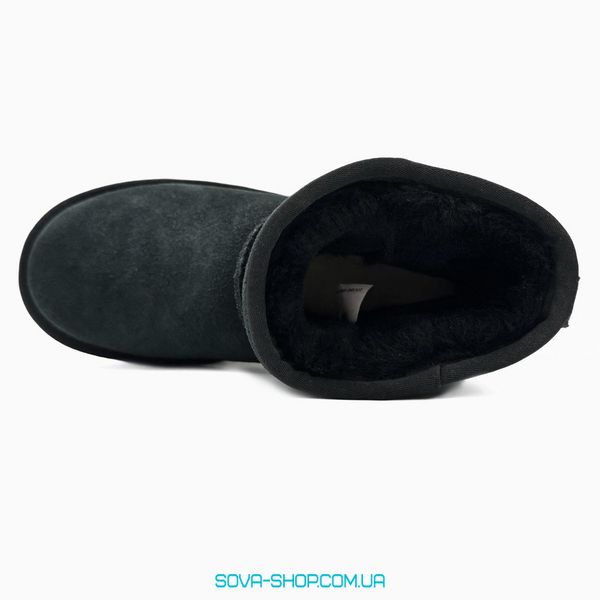 Жіночі зимові ботинки UGG Classic Mini Platform XL Black PREMIUM фото