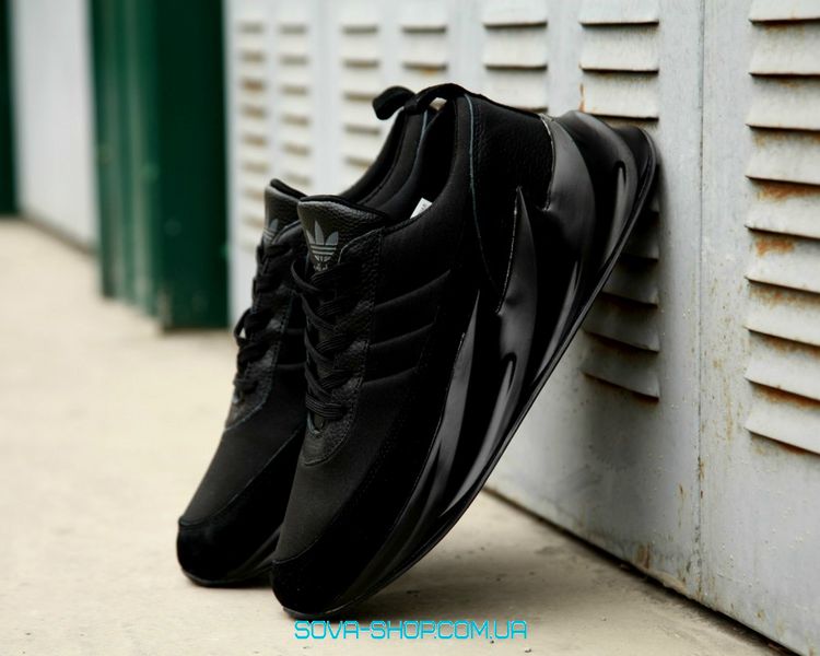 Чоловічі кросівки Adidas Sharks Boost All Black фото