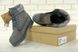 Мужские зимние ботинки (натуральный мех) Timberland CLASSIC PREMIUM NUBUCK WATERPROOF GREY re-3756 фото 7