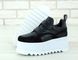 Жіночі кросівки Eclypse Platform Sneakers - Black|White STELLA MCCARTNEY 2176m00 фото 1