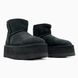 Жіночі зимові ботинки UGG Classic Mini Platform XL Black PREMIUM re-11912 фото 6