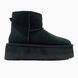 Женские зимние ботинки UGG Classic Mini Platform XL Black PREMIUM re-11912 фото 1