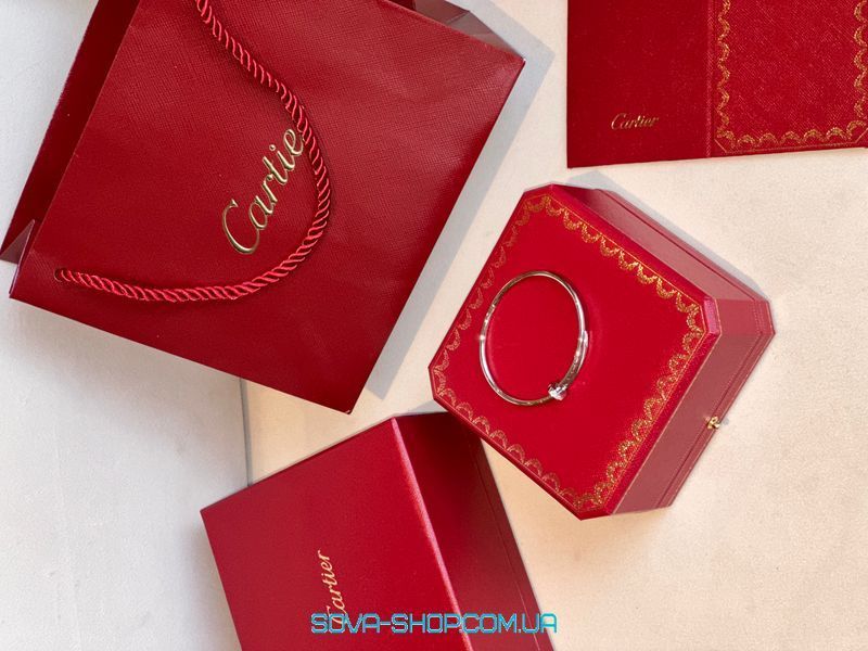 Браслет "Juste un Clou Diamond White Gold" Premium фото