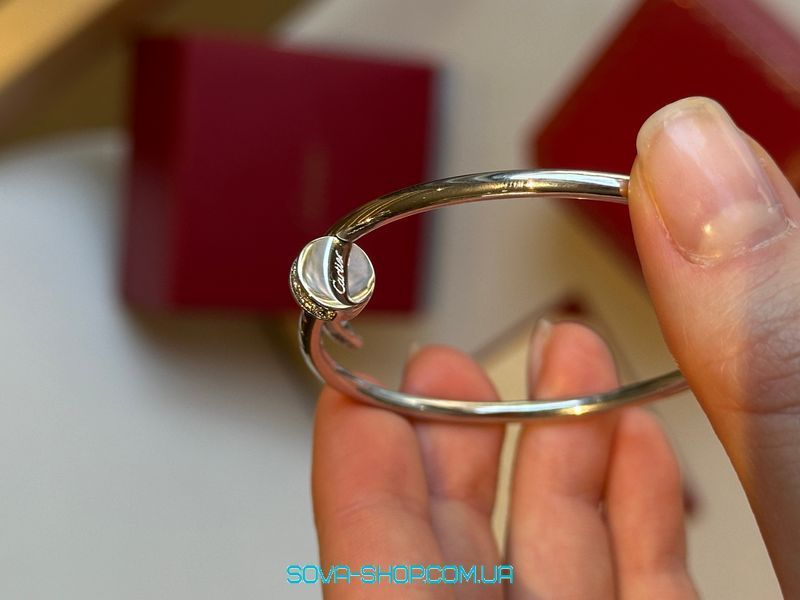 Браслет "Juste un Clou Diamond White Gold" Premium фото