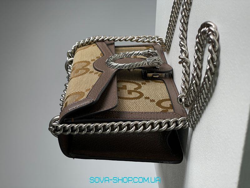 Жіноча сумка Gucci Dionysus Brown Small Shoulder Bag Premium фото
