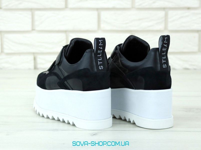 Жіночі кросівки Eclypse Platform Sneakers - Black|White STELLA MCCARTNEY фото