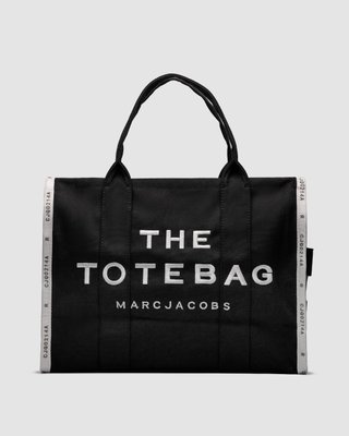 Женская сумка Marc Jacobs The Jacquard Medium Tote Bag Black Premium фото