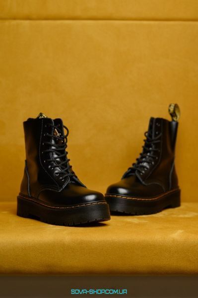 Мужские зимние ботинки (ТЕРМО) Dr. Martens Jadon Black фото