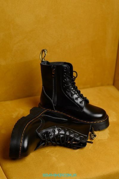 Мужские зимние ботинки (ТЕРМО) Dr. Martens Jadon Black фото