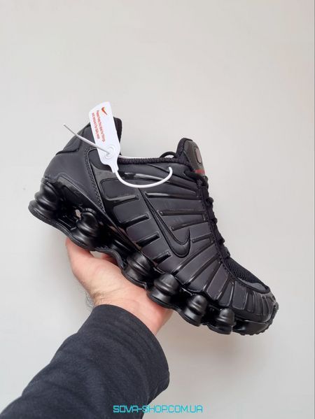 Чоловічі кросівки Nike Shox TL Black/Red (змінюють колір від температури) фото