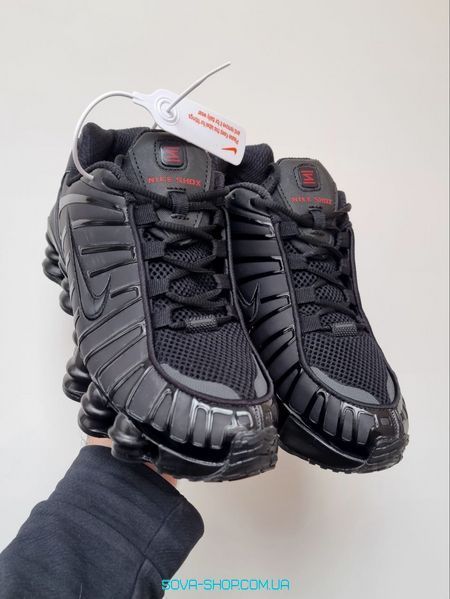 Чоловічі кросівки Nike Shox TL Black/Red (змінюють колір від температури) фото