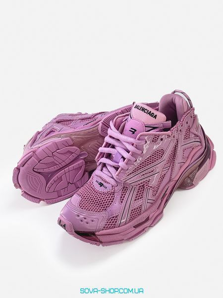 Жіночі кросівки Premium Balenciaga Runner Trainers Pink фото