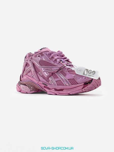 Жіночі кросівки Premium Balenciaga Runner Trainers Pink фото