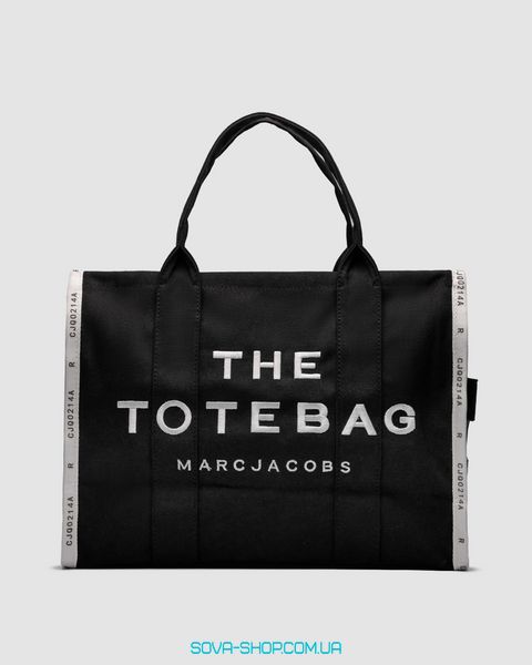 Женская сумка Marc Jacobs The Jacquard Medium Tote Bag Black Premium фото